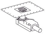 Desagüe para ducha Geberit para altura de solado en la entrada 65–90 mm: d=40mm